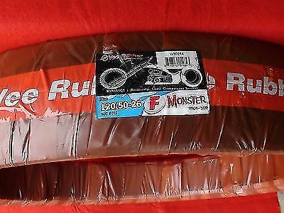 DNA Chrome Diamond Mammoth 52 Fat Spoke Wheel 26x3.5 FLSTN Harley