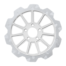 Oversized 13" Crown Cut Front Rotors