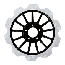 Oversized 13" Crown Cut Front Rotors