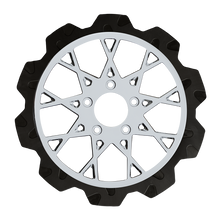 Oversized 13" Crown Cut Front Rotors