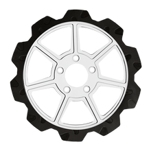 Oversized 13" Crown Cut Front Rotors