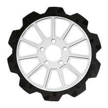 Oversized 13" Crown Cut Front Rotors