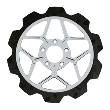 Oversized 13" Crown Cut Front Rotors