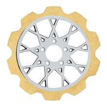 Oversized 13" Crown Cut Front Rotors