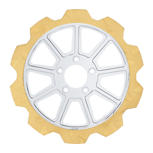 Oversized 13" Crown Cut Front Rotors