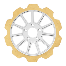 Oversized 13" Crown Cut Front Rotors