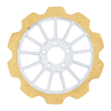 Oversized 13" Crown Cut Front Rotors