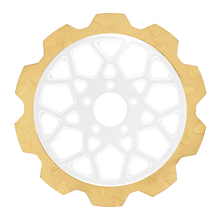 Oversized 13" Crown Cut Front Rotors