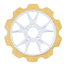 Oversized 13" Crown Cut Front Rotors