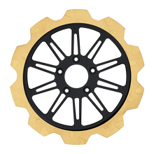 Oversized 13" Crown Cut Front Rotors