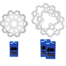 14'-23' Touring Front and Rear Rotor Kit