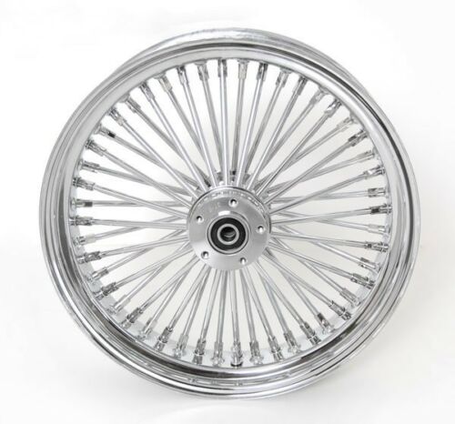 DNA CHROME FRONT MAMMOTH 52 SPOKE 21x3.50 WHEEL 08 - 18 FLH/FLT ABS Dual Disc