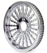CHROME TWISTED SUPER SPOKE PULLEY 1 1/8 X 70 T